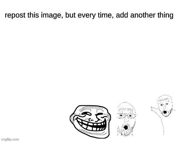 If troll face and trollge met each other - Imgflip