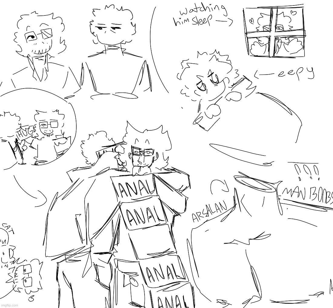 Arsalan + Dave drawingss <33 i love them | made w/ Imgflip meme maker