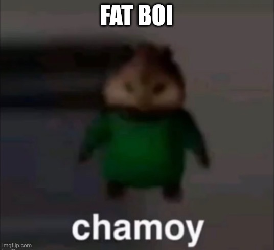 chamoy | FAT BOI | image tagged in chamoy | made w/ Imgflip meme maker