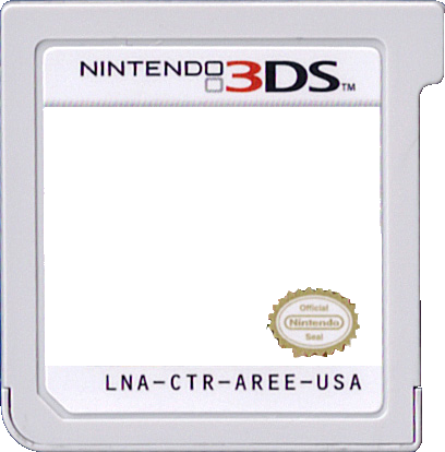 High Quality 3DS Card Template Blank Meme Template