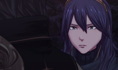 High Quality lucina looking at her friend Blank Meme Template