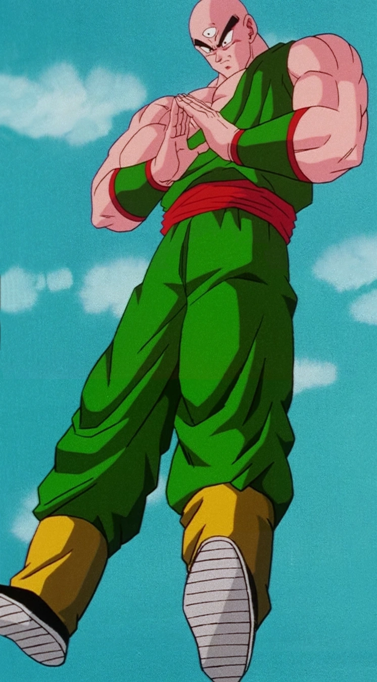 High Quality Tien Shinhan | Dragon Ball Wiki | Fandom Blank Meme Template