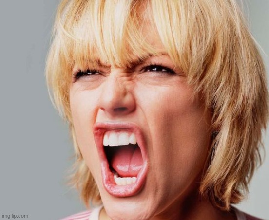 super angry karen | image tagged in super angry karen | made w/ Imgflip meme maker