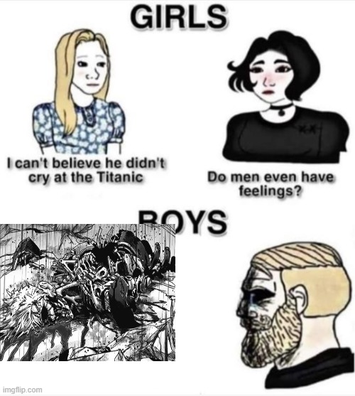 Only true men and chads Understand this. | image tagged in do men even have feelings | made w/ Imgflip meme maker