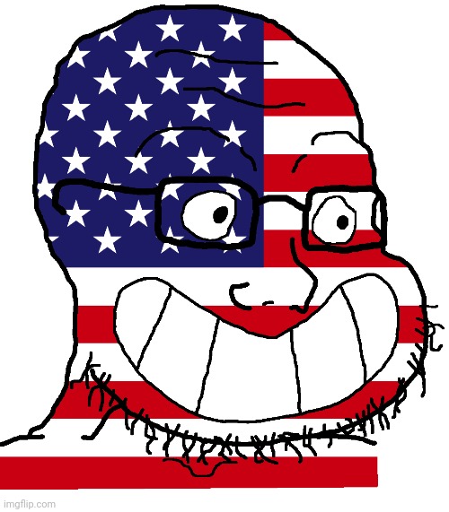 Happy 4th of July, fun stream! | image tagged in 4th of july,soyjak,united states | made w/ Imgflip meme maker