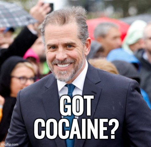 I'm fresh out. | GOT COCAINE? | image tagged in memes | made w/ Imgflip meme maker