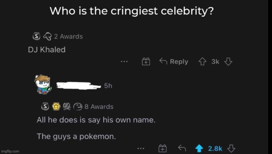 #2,346 | image tagged in funny,dj,dj khaled,pokemon,roasted,insults | made w/ Imgflip meme maker