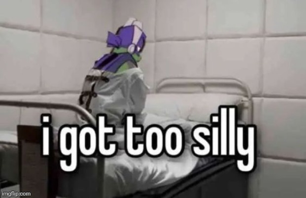 I got too silly | image tagged in i got too silly | made w/ Imgflip meme maker