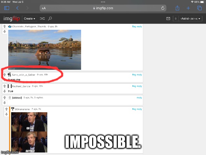 What | IMPOSSIBLE. | image tagged in what | made w/ Imgflip meme maker