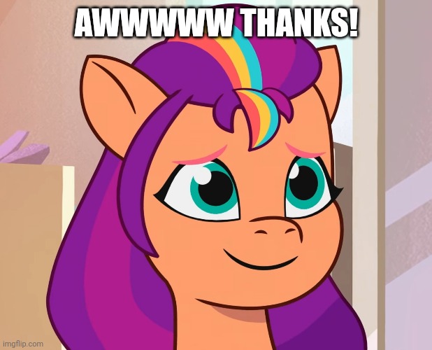 AWWWWW THANKS! | made w/ Imgflip meme maker