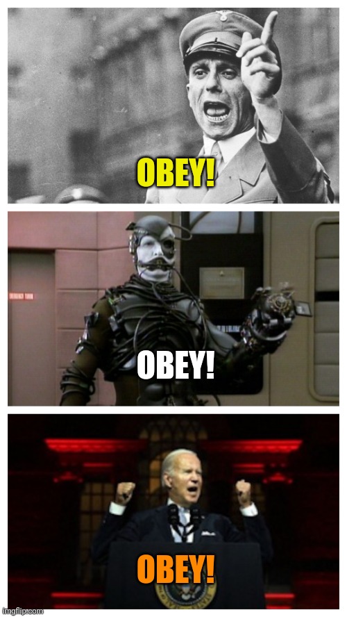 Oboy... | OBEY! OBEY! OBEY! | made w/ Imgflip meme maker