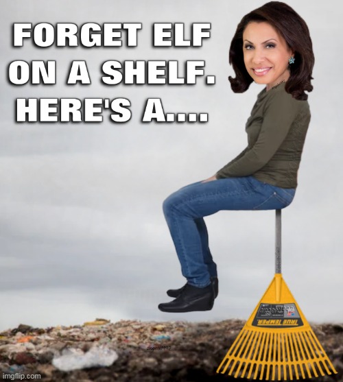 image tagged in elf on the shelf,brigitte gabriel,maga morons,elf on a shelf,scumbag republicans,clown car republicans | made w/ Imgflip meme maker