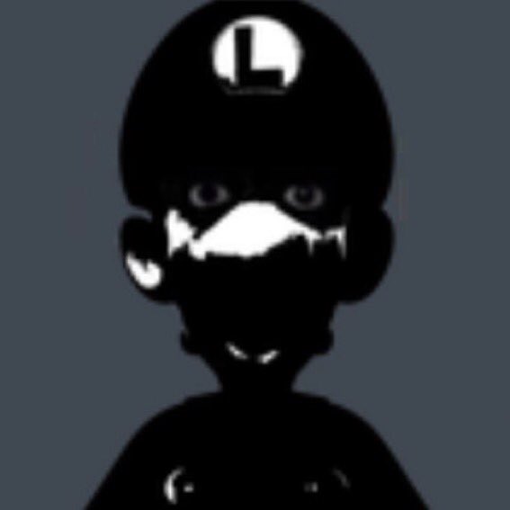 High Quality Cursed Luigi Blank Meme Template