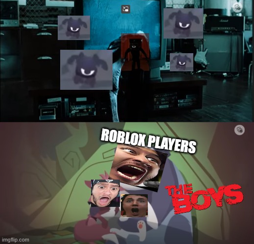It took a minute for my brain to F-I-G-U-R-E out where I remember these things. | ROBLOX PLAYERS | image tagged in the boys,doors,markiplier,dawko,eddie vr | made w/ Imgflip meme maker