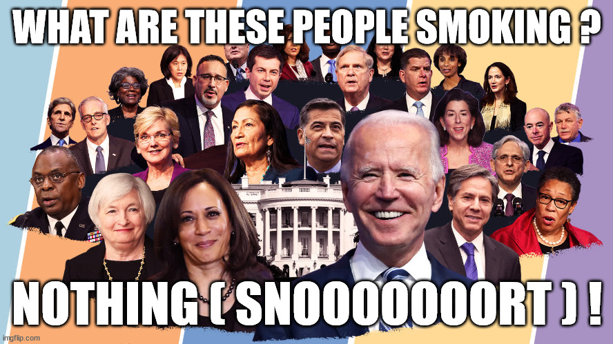 WHAT ARE THESE PEOPLE SMOKING ? NOTHING ( SNOOOOOOORT ) ! | made w/ Imgflip meme maker