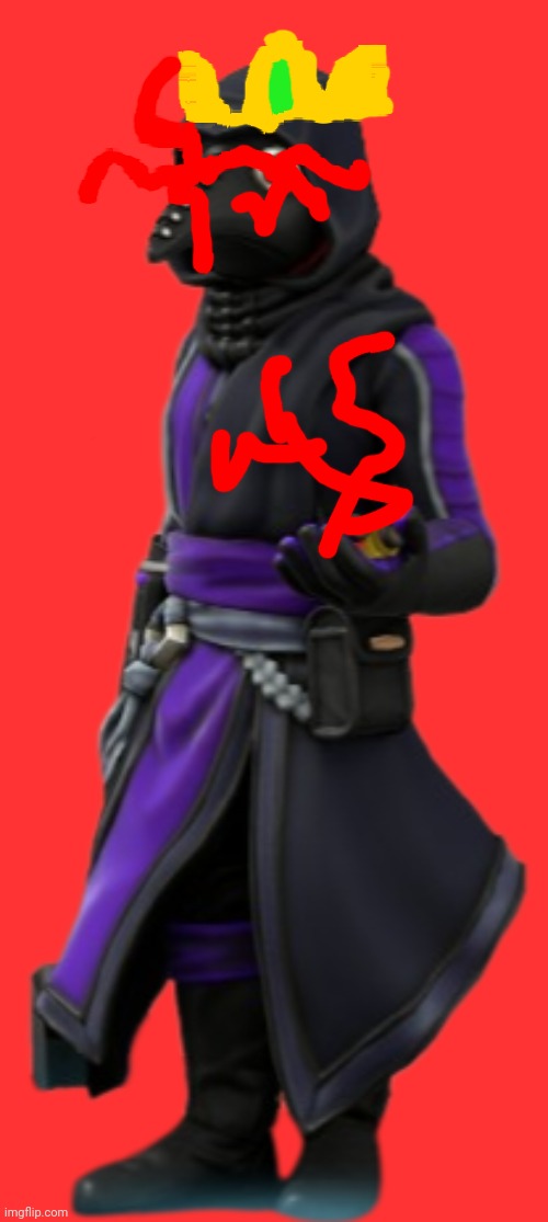 Dr. Desolation tries on the master crown | image tagged in dr desolation | made w/ Imgflip meme maker