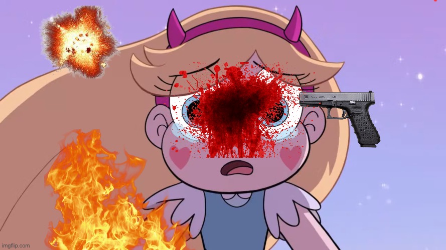Sad Star Butterfly | image tagged in sad star butterfly | made w/ Imgflip meme maker