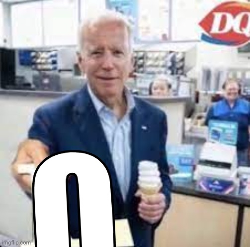 Joe Holding The Letter L | O | image tagged in joe holding the letter l | made w/ Imgflip meme maker
