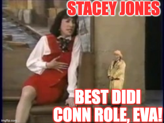 Shining time station | STACEY JONES; BEST DIDI CONN ROLE, EVA! | image tagged in shining time station | made w/ Imgflip meme maker