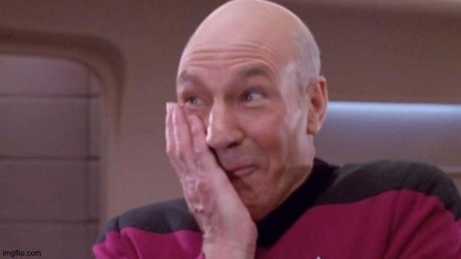 picard oops | image tagged in picard oops | made w/ Imgflip meme maker