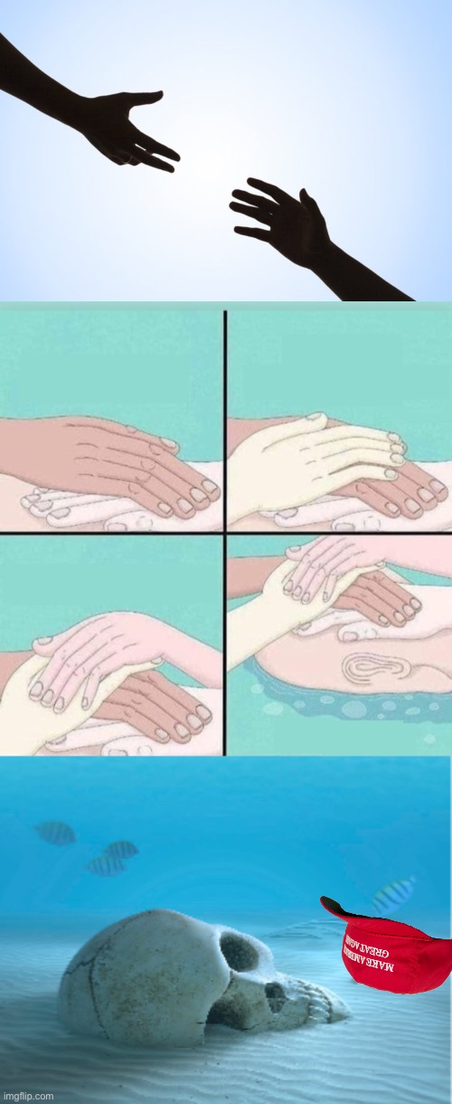 image tagged in a helping hand,hands drowning person,drowning kid forgotten skeletons | made w/ Imgflip meme maker