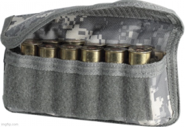 Shotgun Shell Pouches | image tagged in shotgun shell pouches | made w/ Imgflip meme maker