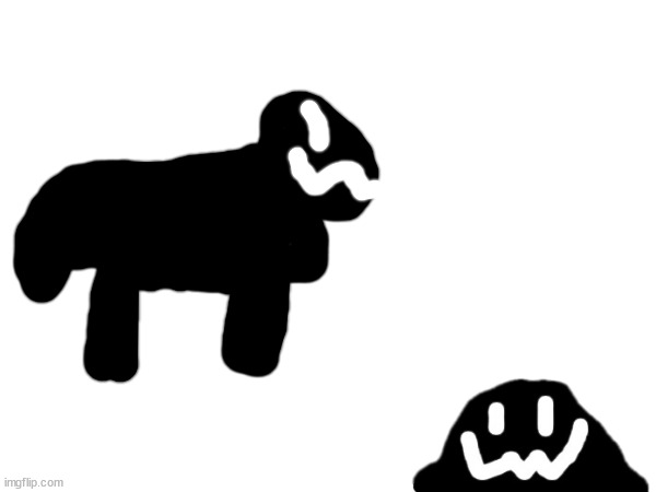 An okay drawing of the Shapeshifter's dog form | made w/ Imgflip meme maker