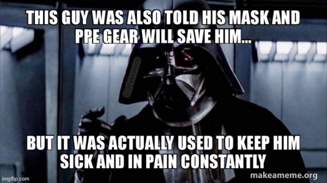 I feel a Disturbance | ItsaPokememe | image tagged in vader | made w/ Imgflip meme maker