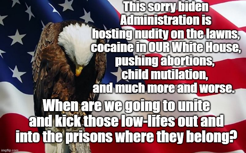 This sorry biden Administration is hosting nudity on the lawns, cocaine in OUR White House,
pushing abortions, 
child mutilation, 
and much more and worse. When are we going to unite and kick those low-lifes out and into the prisons where they belong? | image tagged in white house,cocaine | made w/ Imgflip meme maker