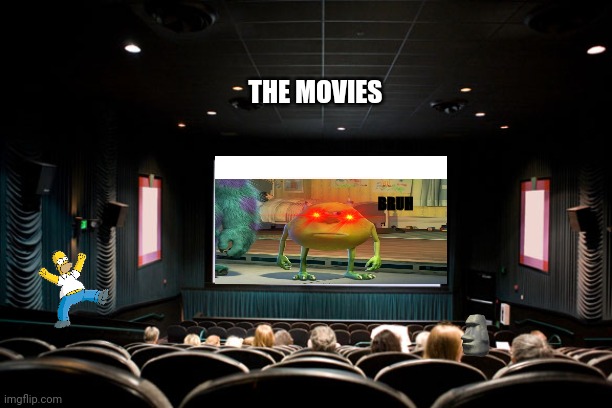 This is a date- bet you didn't see that coming.How do people keep finding meh? There's 119 veiws | THE MOVIES; BRUH | image tagged in movie theatre | made w/ Imgflip meme maker