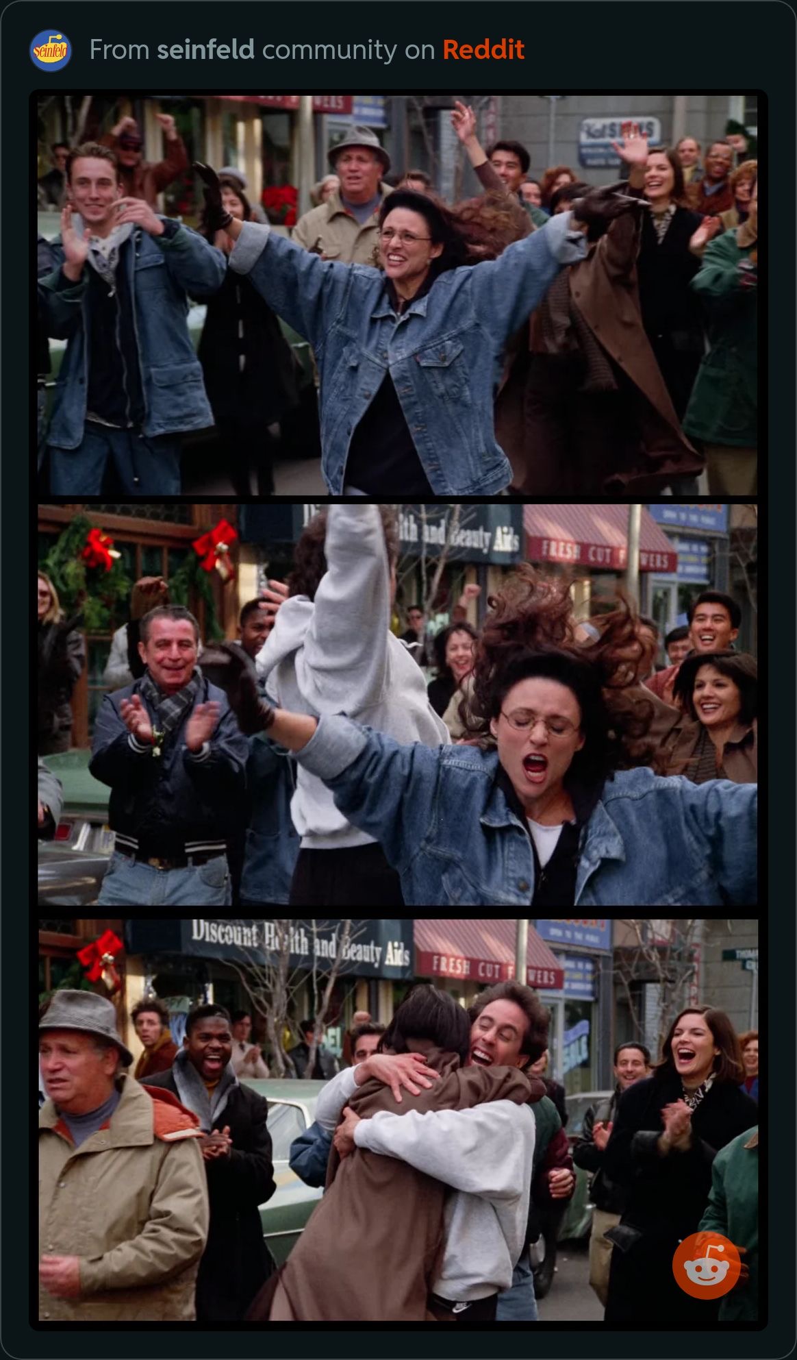 High Quality Seinfeld race Elaine Blank Meme Template