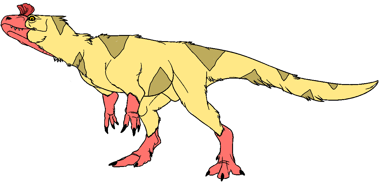 Cryolophosaurus (Female) Blank Meme Template