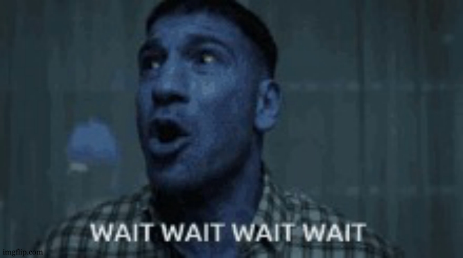 Wait Wait Wait | image tagged in wait wait wait | made w/ Imgflip meme maker