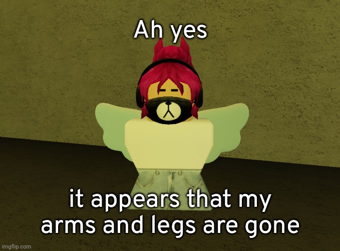 Gone, reduced to atoms | Ah yes; it appears that my arms and legs are gone | image tagged in idk,stuff,s o u p,carck | made w/ Imgflip meme maker