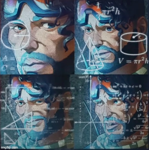 Mirage Calculating | image tagged in mirage calculating | made w/ Imgflip meme maker