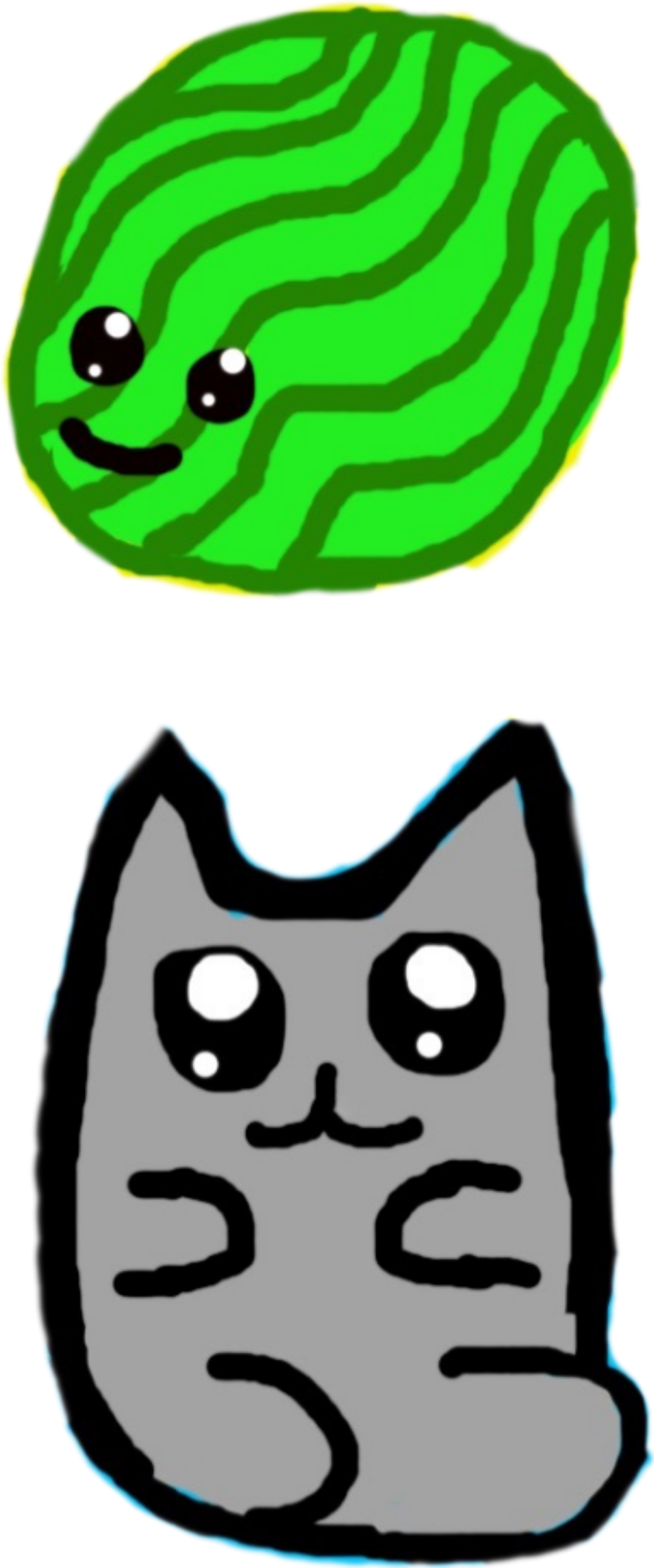 High Quality Larry and wutermelon plushies Blank Meme Template