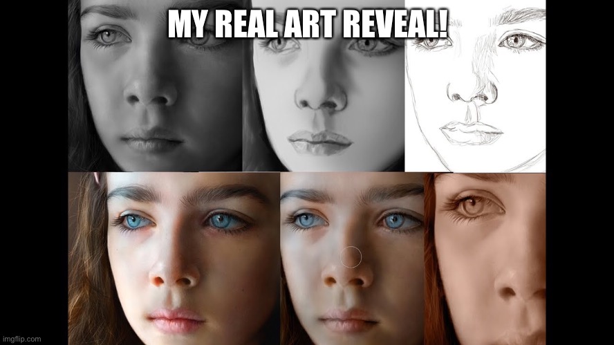 MY REAL ART REVEAL! | made w/ Imgflip meme maker