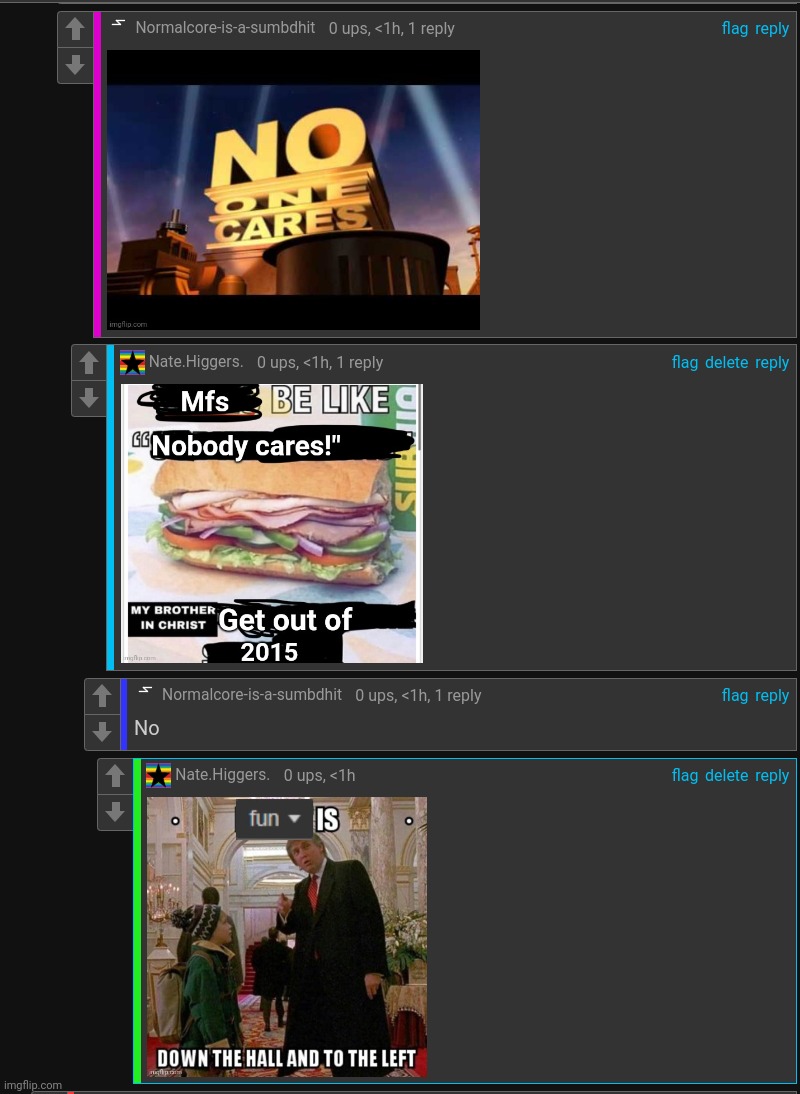 Guys I think I just canceled a user | made w/ Imgflip meme maker