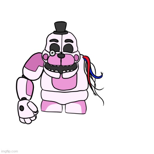 i made withered funtime freddy | made w/ Imgflip meme maker