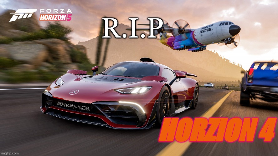 R.I.P; HORZION 4 | made w/ Imgflip meme maker