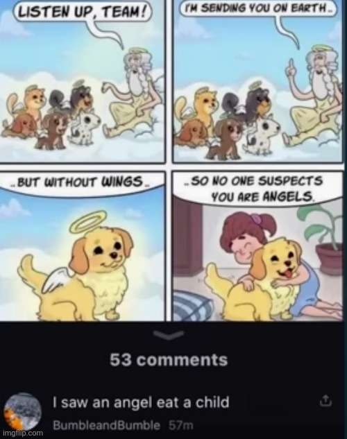 #2,395 | image tagged in comments,puppies,kids | made w/ Imgflip meme maker