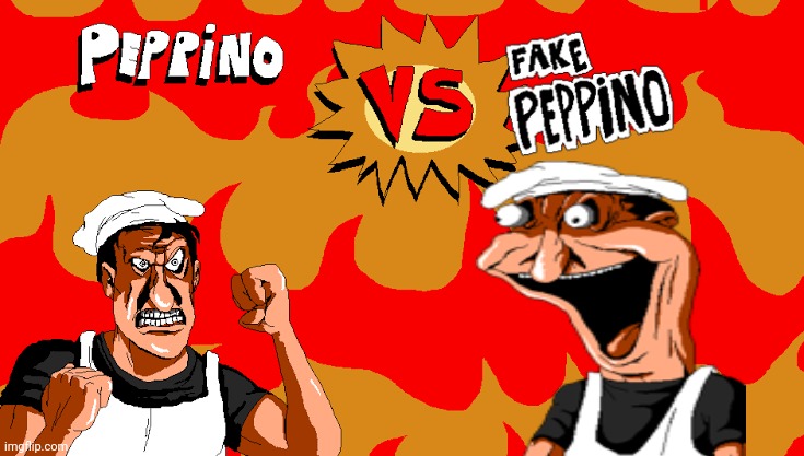 Peppino VS Blank | made w/ Imgflip meme maker