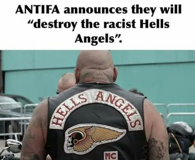 Hells Angels Blank Meme Template