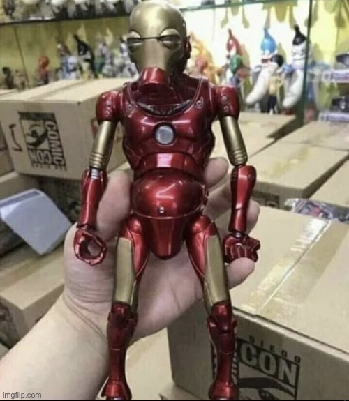 iron deficiency man | image tagged in iron deficiency man | made w/ Imgflip meme maker