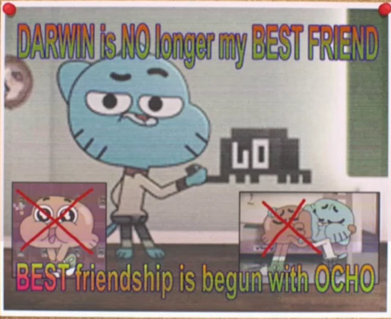 High Quality Friendship Ended (Gumball) Blank Meme Template