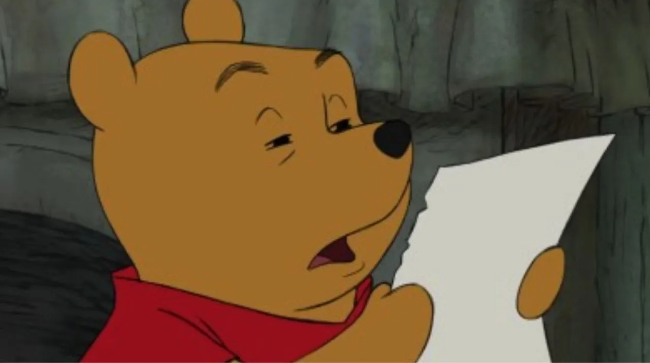 The Pooh Blank Meme Template