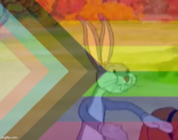 Bugs bunny gay | image tagged in bugs bunny gay | made w/ Imgflip meme maker