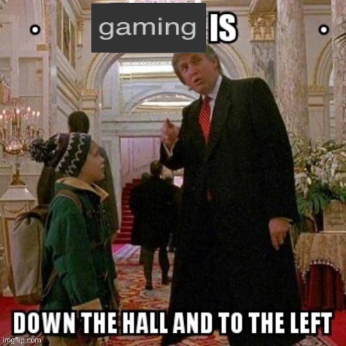 Fun Stream is Down the Hall to the Left | image tagged in fun stream is down the hall to the left | made w/ Imgflip meme maker