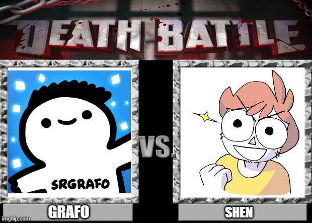 Who makes the best meme comics? | GRAFO; SHEN | image tagged in death battle,comics,srgrafo,owlturd | made w/ Imgflip meme maker