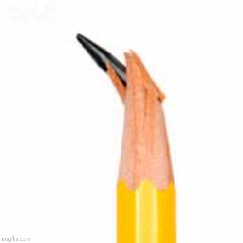 Broken Pencil Lead | image tagged in broken pencil lead | made w/ Imgflip meme maker